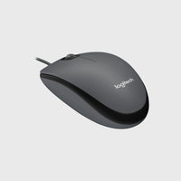 Logitech M100 Wired Optical Mouse 1000 DPI USB-A Ambidextrous Black - Image 4