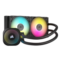 Corsair iCUE LINK TITAN RX RGB 240mm Liquid CPU Cooler Dual 120mm Fans Black