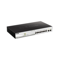D-Link DGS-1210-10MP 8-Port Gigabit PoE+ Smart Managed Switch