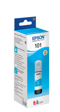 Epson 101 Cyan EcoTank Ink Bottle 70ml Pigment-Based - Image 3