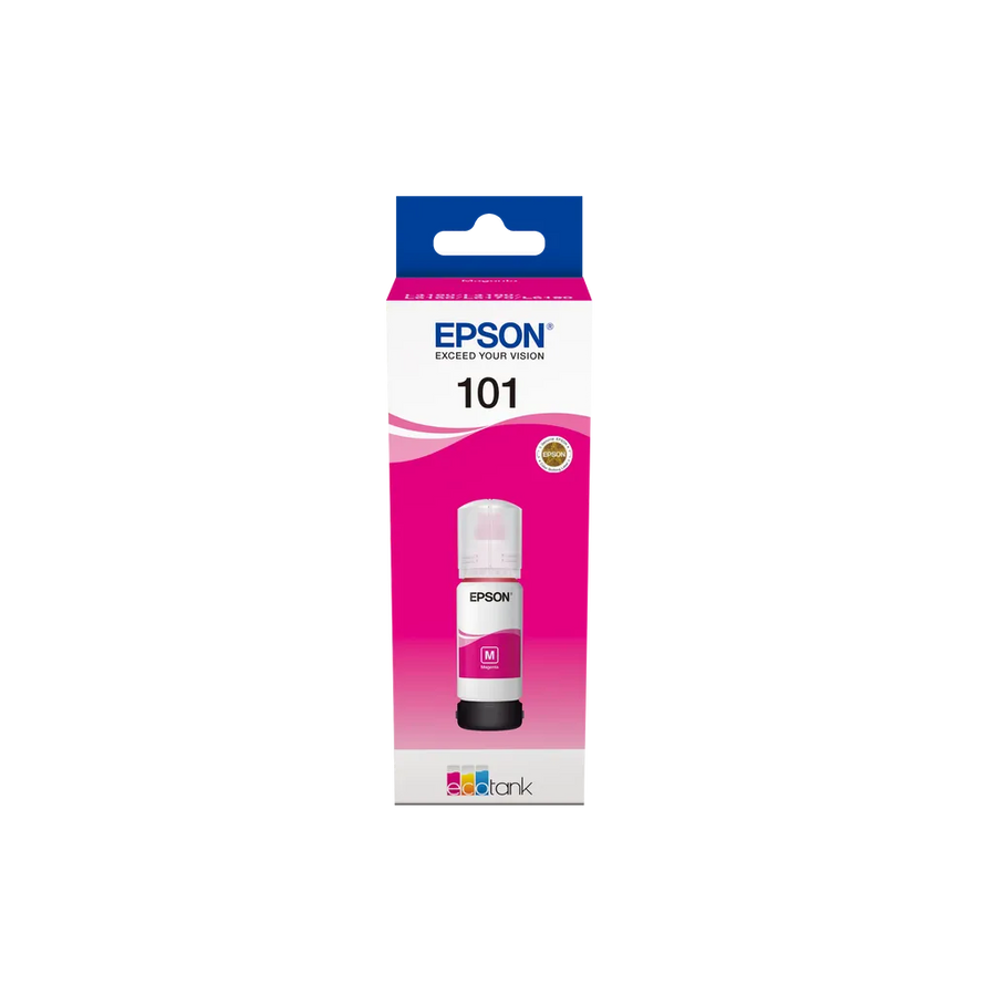 Epson 101 Magenta EcoTank Ink Bottle 70ml Pigment-Based