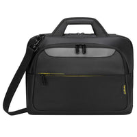 Targus Citygear 15-17.3 Slim Topload Laptop Bag Versatile laptop bag to carry your tech, Dome Protection System, Zipped mesh pockets.