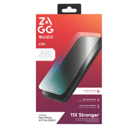 ZAGG InvisibleShield Glass XTR4 Privacy Screen Protector for iPhone 16 Pro Max - Image 5
