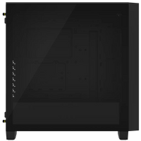 Corsair iCUE 4000X RGB Mid-Tower ATX PC Case with Tempered Glass (Black) - Image 3