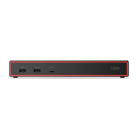 Lenovo ThinkPad 5000 USB4 Docking Station 100W Adapter 4x Monitors 40Gbps HDMI 2x DisplayPort Gigabit Ethernet - Image 2