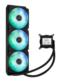 ASUS Prime LC 360 ARGB LCD 360mm AIO Liquid CPU Cooler 2.3-inch LCD Display Black - Image 4