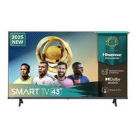 Hisense 43-inch HD VIDAA Smart LED TV Wi-Fi Bluetooth Black - Image 3
