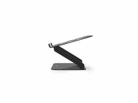 Port Black 15.6 Inch Aluminium Adjustable Notebook Stand