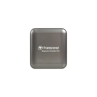 Transcend ESD420C 2TB MagSafe Portable SSD USB-C 3.2 Gen 2x2 20Gbps 2000 MB/s AES-256 (Grey)