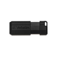 VERBATIM 16GB Pinstripe USB 2.0 Flash Drive Black