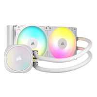 Corsair Nautilus 240 RS ARGB 240mm AIO Liquid CPU Cooler 2x 120mm Fans LGA1700 AM4 AM5 (White)
