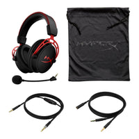 HyperX Cloud Alpha Gaming Headset (Black Red) (HX HSCA RD/EM) EURO - Image 5