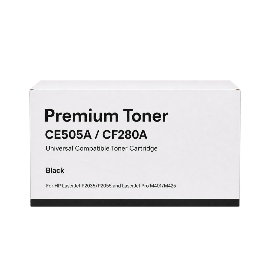 Black Toner for HP CE505A/CF280A