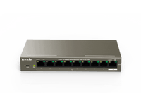 Tenda 9-Port Fast Ethernet Desktop Switch with 8-Port PoE