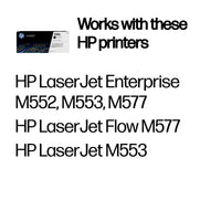 HP 508X Black LaserJet Enterprise M552/M553 Toner Cartridge Cartridge Yield 12500 PGS