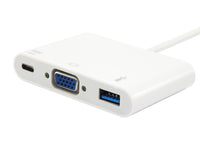 Equip Cable, USB Type C to VGA Female/US