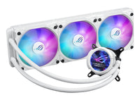 ASUS ROG Strix LC III 360 ARGB LCD White 360mm AIO Liquid CPU Cooler LCD Display 3x120mm Fans AM5 LGA1851 - Image 4