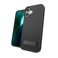 ZAGG Denali Snap KS Black Stand Case for iPhone 16 Plus MagSafe Compatible - Image 4