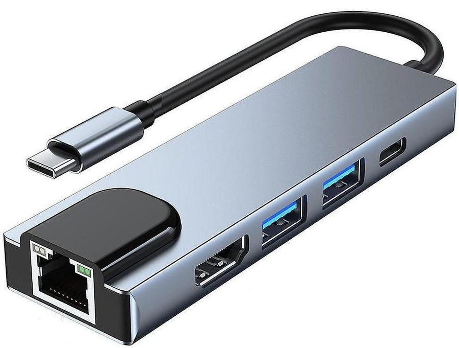 USB Type C 5 in 1 Dock