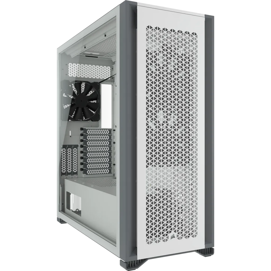 Corsair 7000D AIRFLOW Full Tower ATX PC Case with Tempered Glass (White)
