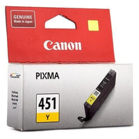 Canon-Ink-CLI-451 Y-iP7240/ MG5440/ MG5540/MG5640/ MG6340/MG7140/MG7540/ MX924/ IX6840/ iP8740- Yield 344