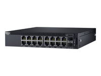 Dell Networking X1018 Smart Web Managed Switch/ 16x 1GbE and 2x 1GbE SFP ports Lifetime Limited Hardware