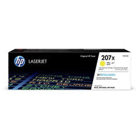 HP 207X Yellow LaserJet Toner Cartridge,~2450 pages