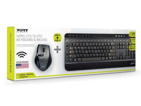 Port Black Wireless Keyboard & Mouse Combo