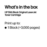59A Black LaserJet Toner Cartridge - Image 3