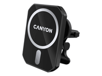 CANYON CH-15, Magnetic car holder and wireless charger, C-15-01, 15W,Input: USB-C: 5V/2A, 9V/3A