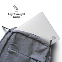 ZAGG 14-inch MacBook Pro Hardshell Protection Case Grey Snap-On Lightweight Ventilated - Image 3