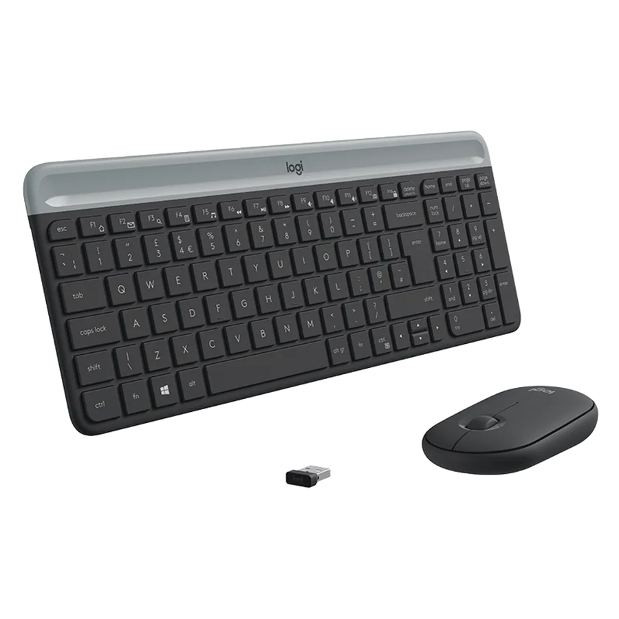 Logitech MK470 Slim Wireless Keyboard and Mouse Combo