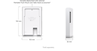 UBIQUITI UniFi WiFi 7 Access Point U7 Pro Wall - Image 3