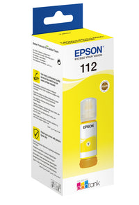 Epson 112 Ink Bottles Yellow 70ml L6580 / L15150 / L15160 6000 pages