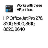 HP 951 Cyan Original Ink Cartridge ~535 pgs - Image 2