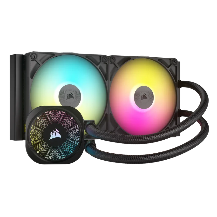 Corsair iCUE LINK TITAN RX RGB 280mm Liquid CPU Cooler Dual 140mm Fans Black