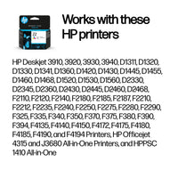 HP 22 Tri-color Original Ink Cartridge ~165 pgs - Image 2