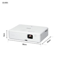 Epson CO-W01 3000 Lumen WXGA Home and Office Projector - Image 2