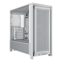 Corsair 4000D RS Mid-Tower ATX PC Case White 3x RS Fans Included 360mm Radiator Support