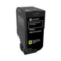 Lexmark 84C5Hye Yellow Cartridge