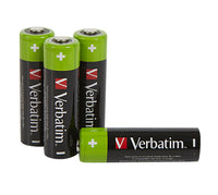 Verbatim AA Rechargeable Batteries (2 500 series) 4 Pack