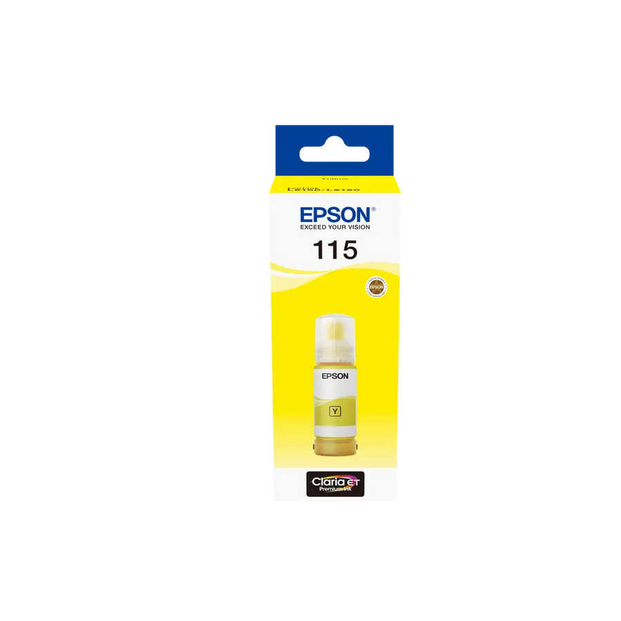 Epson 115 EcoTank Yellow Ink Bottle 70ml for L8180 L8160