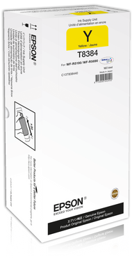 Epson Ink Bags Yellow XL WF-R5xxx Series 167.4ml 20000 pages