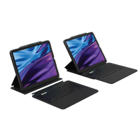 ZAGG Pro Keys 2 Keyboard Case for iPad Air 13 M2 Bluetooth Backlit Black