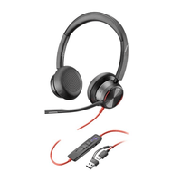 Poly Blackwire 8225 Stereo Microsoft Teams Certified USB-C ANC Headset - Image 2