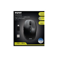 Port Office Pro Wireless Black Mouse - Image 3