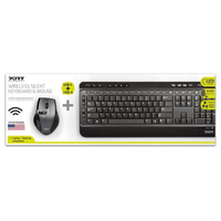 Port Black Wireless Keyboard & Mouse Combo