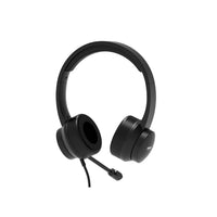Port Black Comfortable Office Stereo USB Headset
