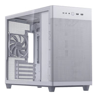 ASUS Prime AP201 Micro-ATX PC Case White Tempered Glass 360mm Radiator Support Tool-Free Panels - Image 3