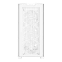 ASUS A21 Plus ARGB Micro-ATX Mini-ITX PC Case White Tempered Glass 4 ARGB Fans - Image 2